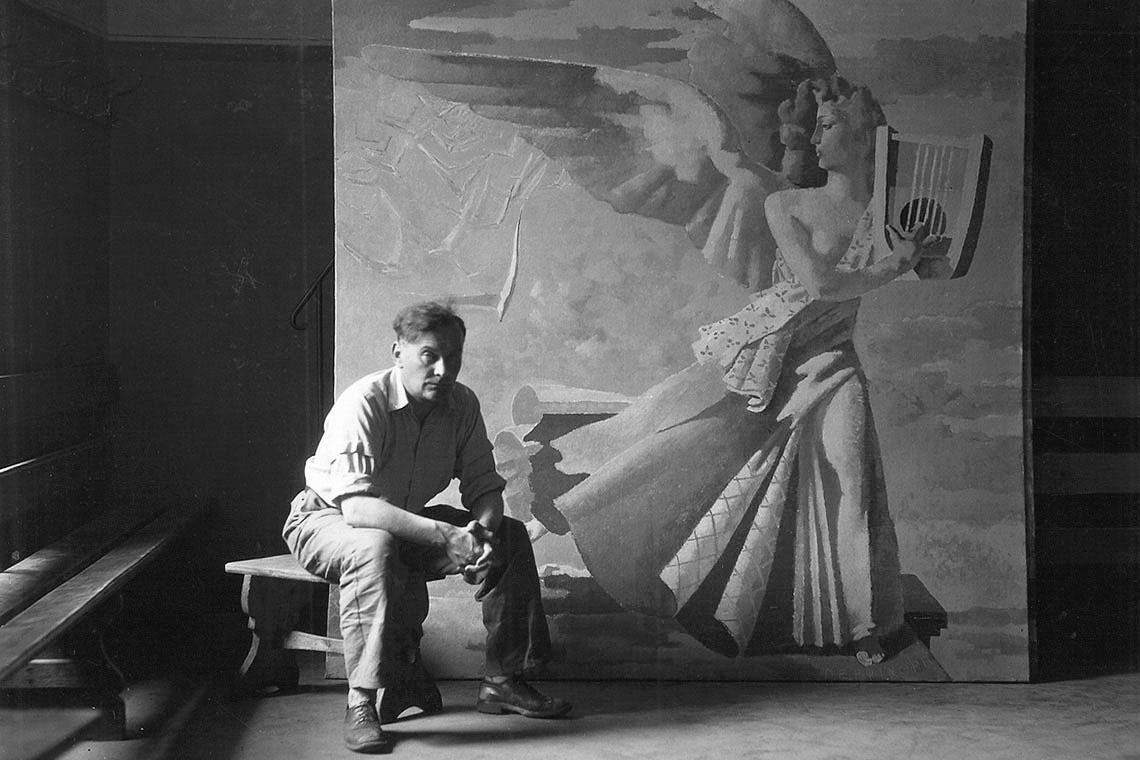 « Les Muses » de Rodolphe-Théophile Bosshard : décor, commande publique, « latinité » et crise de la peinture dans les années 1930