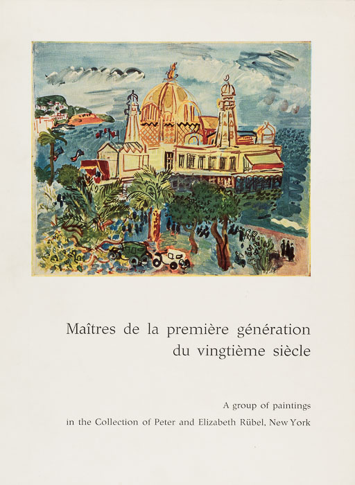 Maîtres de la première génération du vingtième siècle Maîtres de la première génération