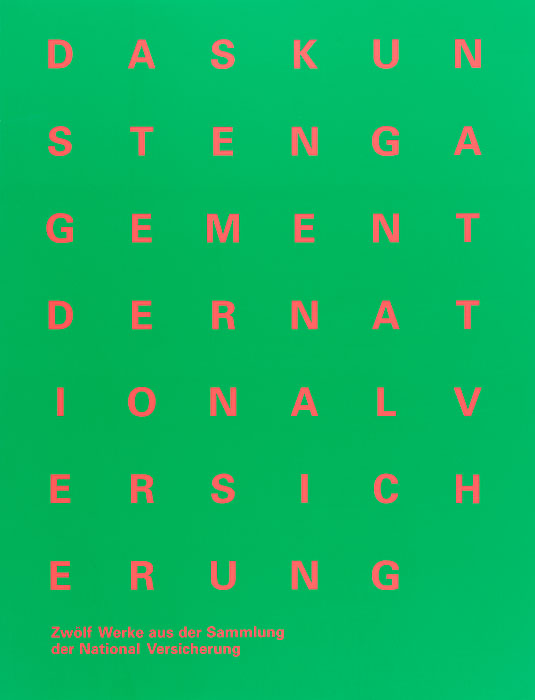 Das Kunstengagement der National Versicherung. Zwölf Werke aus der Sammlung Das Kunstengagement der National Versicherung.