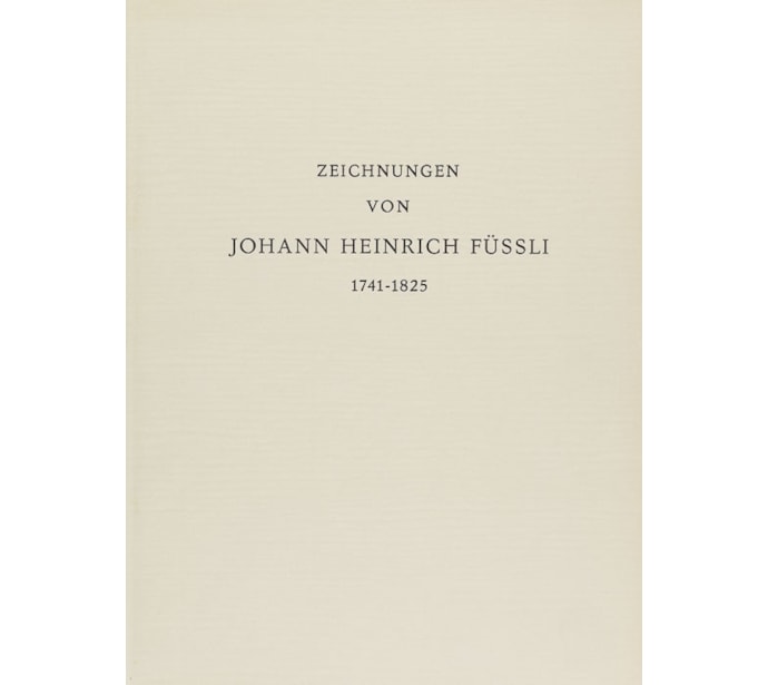 Zeichnungen von Johann Heinrich Füssli, 1741–1825 Zeichnungen von Johann Heinrich Füssli