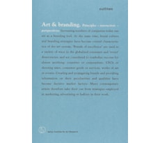 Art & branding. Principles – interaction – perspectives Art & branding.