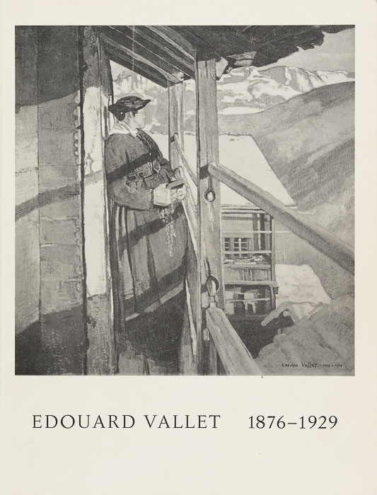 Edouard Vallet, 1876–1929. Gemälde und Zeichnungen Edouard Vallet, 1876–1929.