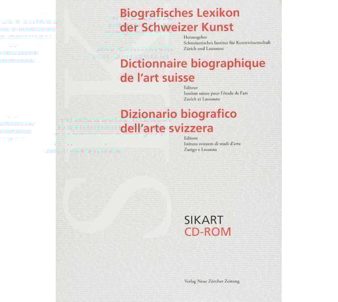 Biografisches Lexikon der Schweizer Kunst Unter Einschluss des Fürstentums Liechtenstein Biografisches Lexikon der Schweizer Kunst, Li
