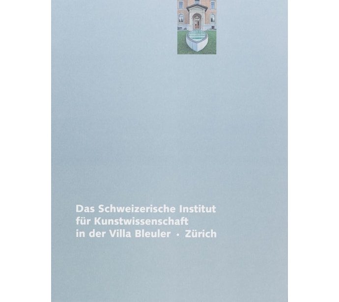 Schweizerische Institut für Kunstwissenschaft in der Villa Bleuler, Zürich SIK Villa Bleuler