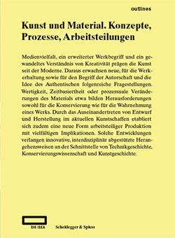 [in German] Kunst und Material. Konzepte, Prozesse, Arbeitsteilungen