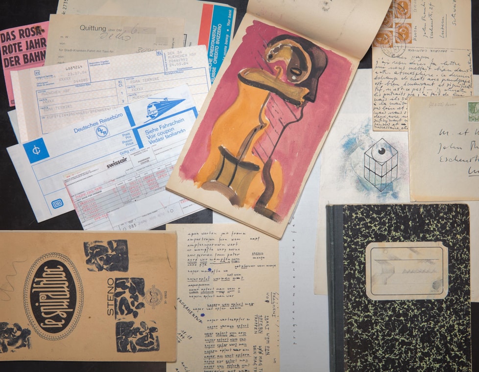 Dokumente aus dem Teilnachlass von André Thomkins (SIK-ISEA, HNA 200B)