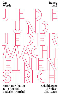 «On Words», Band 5. Interview mit Renée Levi