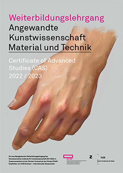 [in German] «Angewandte Kunstwissenschaft. Material und Technik»: Lehrgang 2022/2023