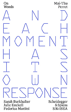 [in French] « On Words », volume 6. Entretien avec Mai-Thu Perret