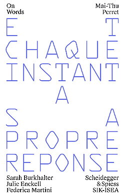 « On Words », volume 6. Entretien avec Mai-Thu Perret