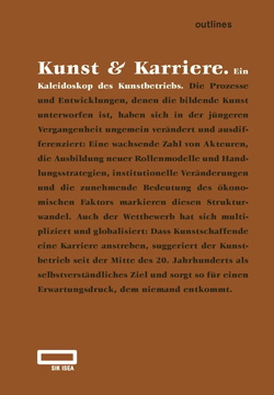 New publication: Kunst & Karriere. Ein Kaleidoskop des Kunstbetriebs