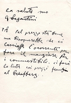 Von Giovanni Segantinis Projekt für ein Engadiner Panorama und Augusto Giacomettis autobiographischen Schriften