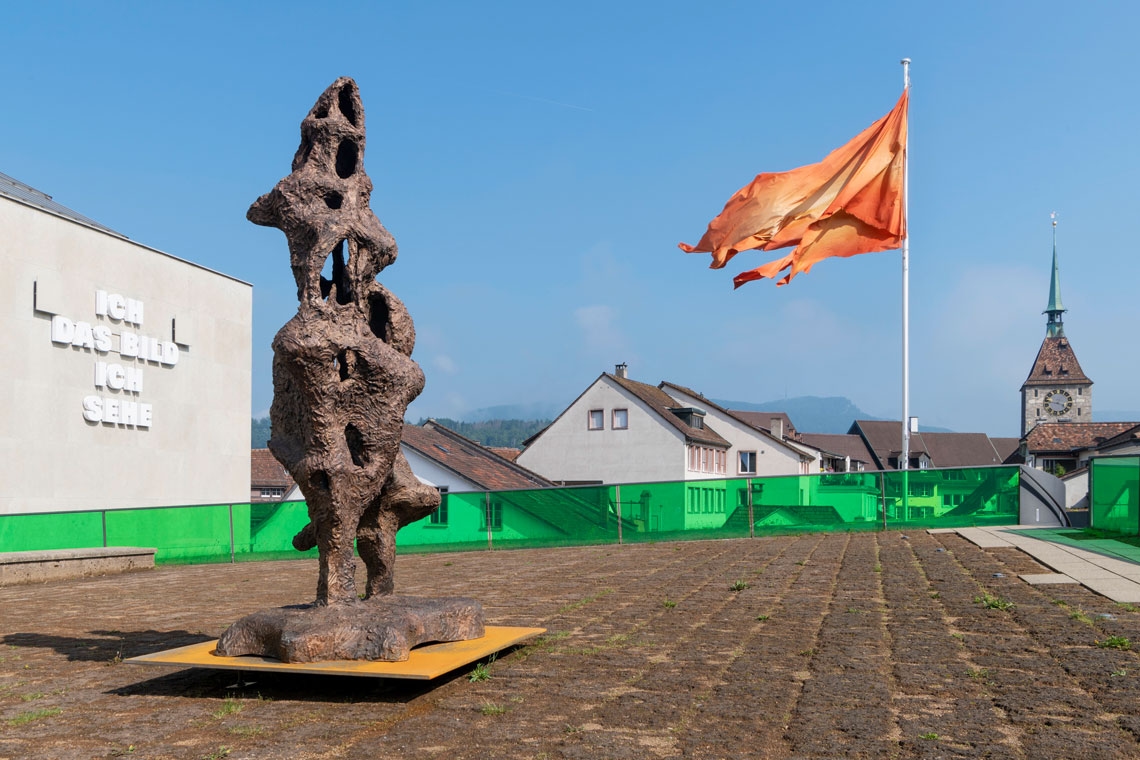 Skulptur ausstellen